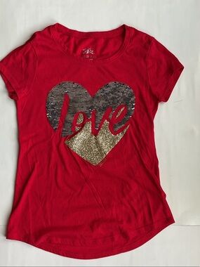 Justice Tee with Sequin